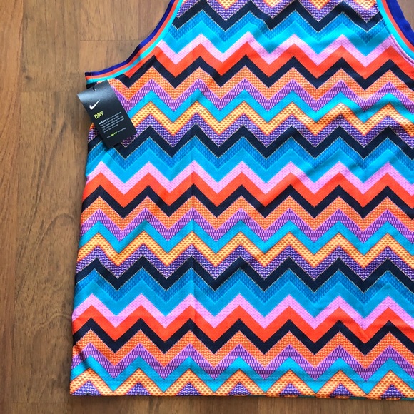 Nike Dri-FIT Basketball Jersey Multicolor Tanktop - Picture 7 of 9
